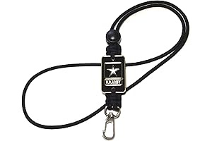 Army Paracord Lanyard for Office, Military, ID Badge