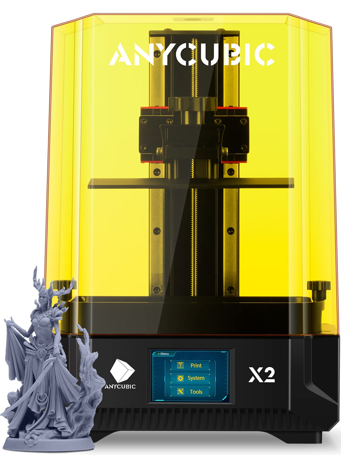 Amazon | ANYCUBIC Photon Mono X2 3Dプリンター 光造形 高精度 4K+  