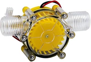 Gerador de turbina de água micro gerador de energia hidroelétrico DIY LED ferramenta de carregamento DC 0-80V 10W (80V)