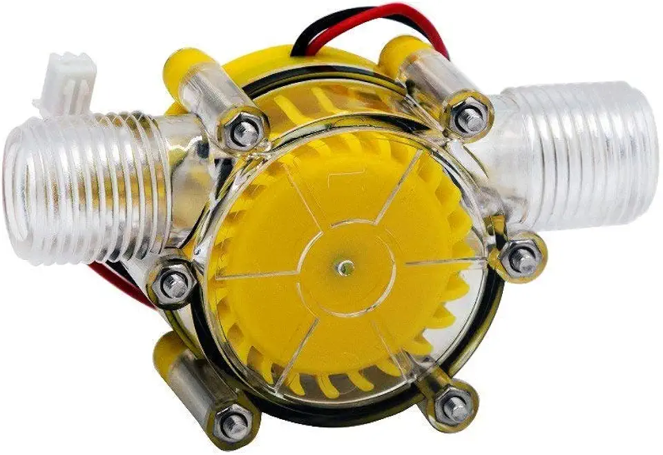 Gerador de turbina de água micro gerador de energia hidroelétrico DIY LED ferramenta de carregamento DC 0-80V 10W (80V)
