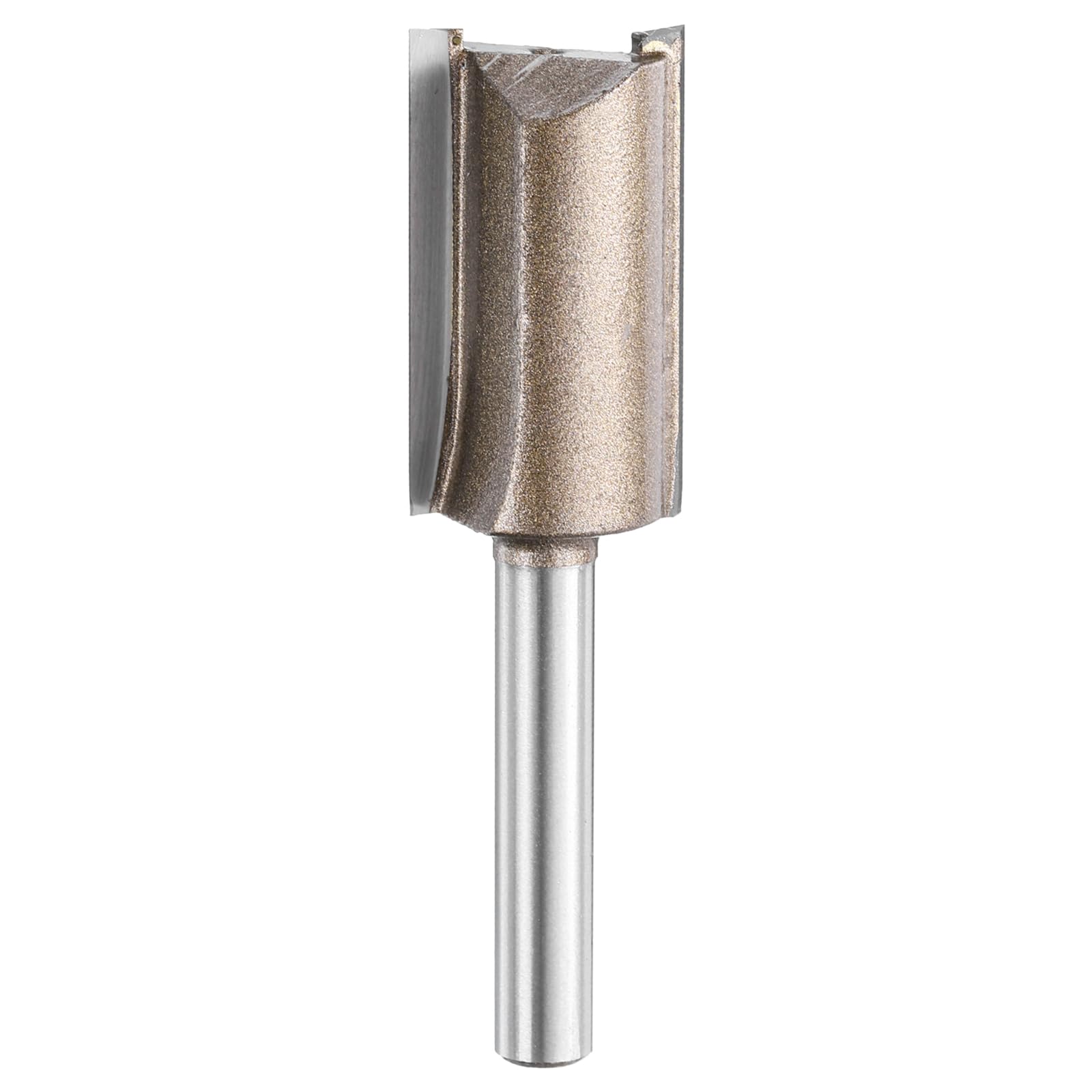 Trend CraftPro Straight Two Flute Router Cutter Bit, 1/4 Inch Shank, 7 ...