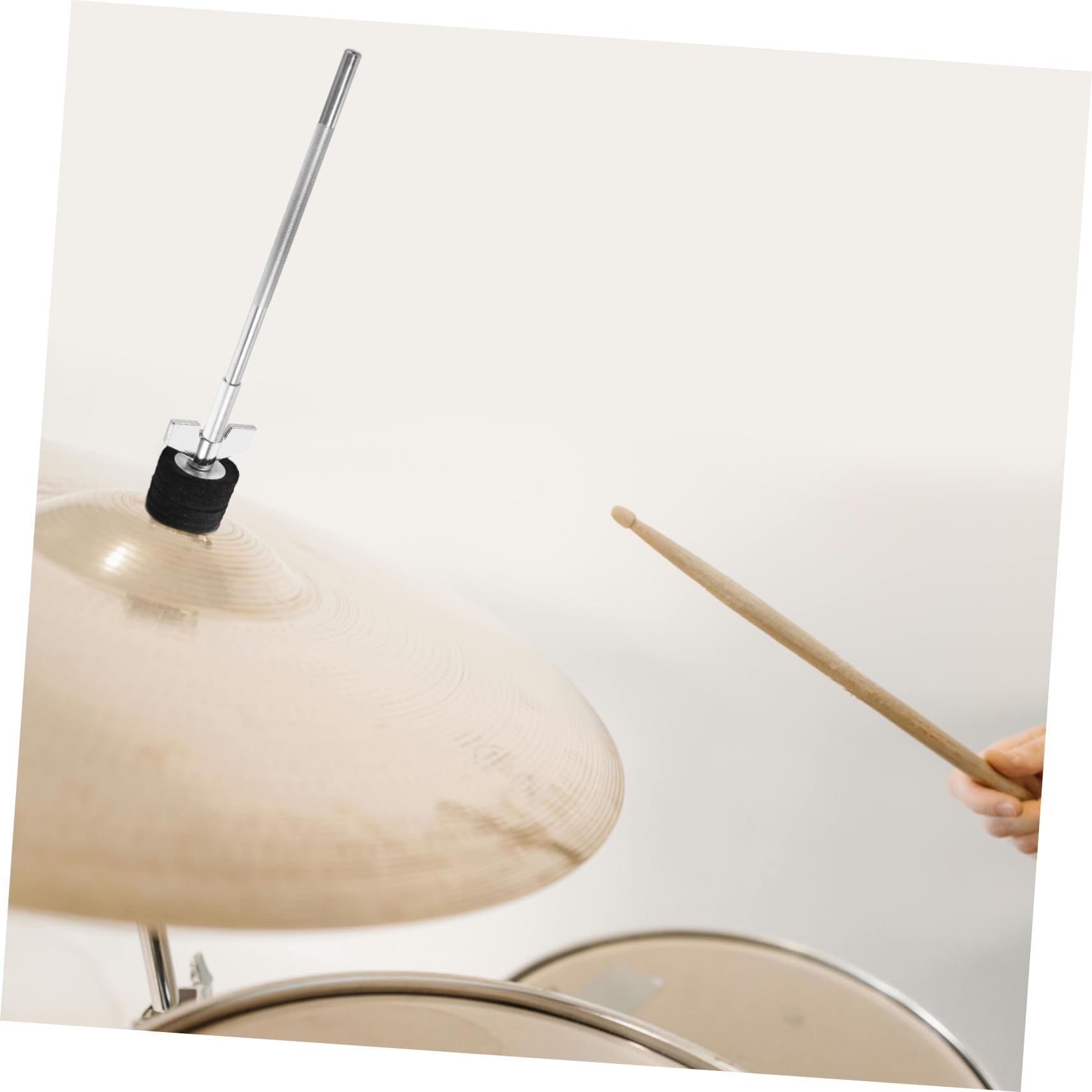 Totority Cymbal Bracket Drum Set Metal Cymbal Boom Bracket Quick Release Alloy Arm Extensi