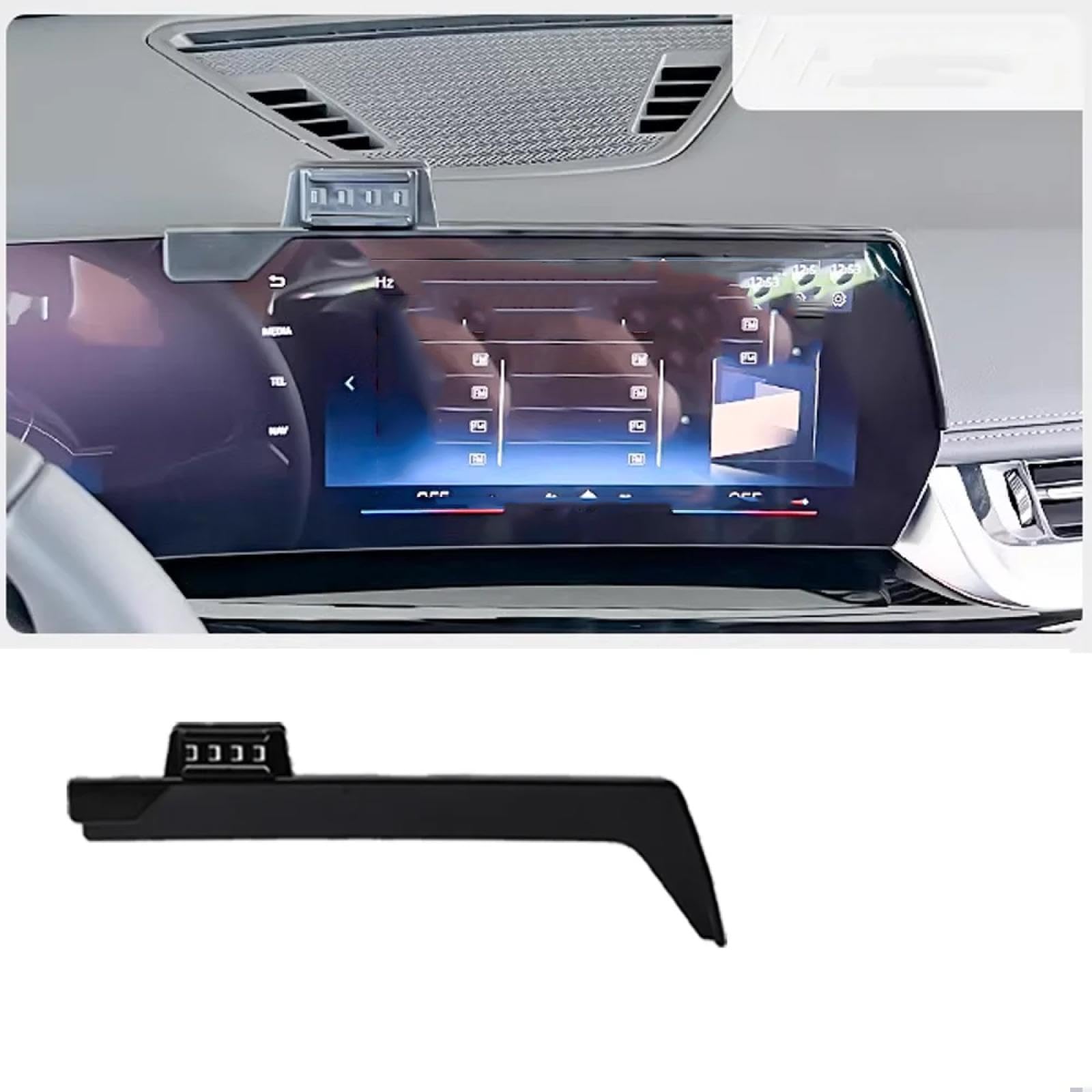 Soporte Móvil Coche para BMW X1 U11 X2 U10 iX2 M35i 2023-2025, Soporte para teléfono móvil para Coche con Clip para Rejilla de ventilación
