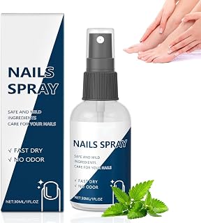 Nails Spray for Nails Care Moisturizer, 2025 New Nail Treatment, Portable Fast Dry Nail Spray, Gentle Nails Strengthening for Home Manicure, Protection for All Nail Types (1 Fl Oz (Pack of 1))