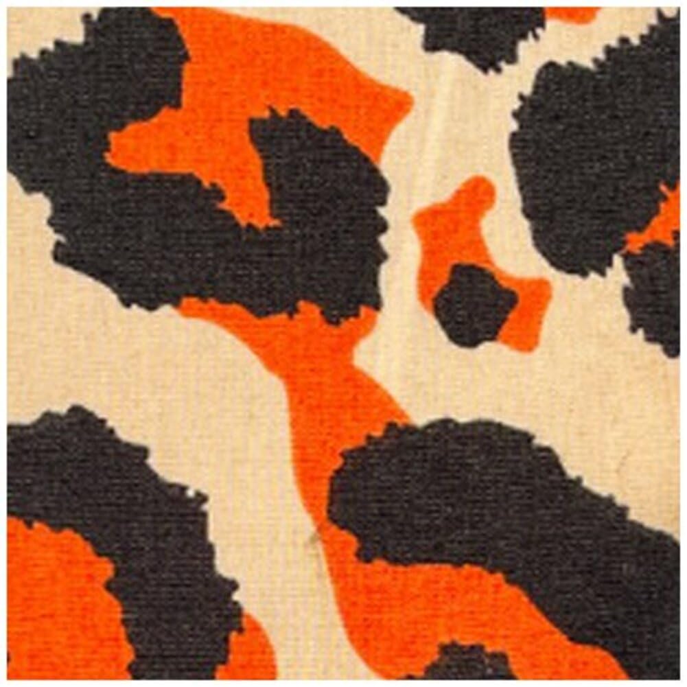 Couture créative avec le tissu en polyester imprimé léopard de 5 mètres