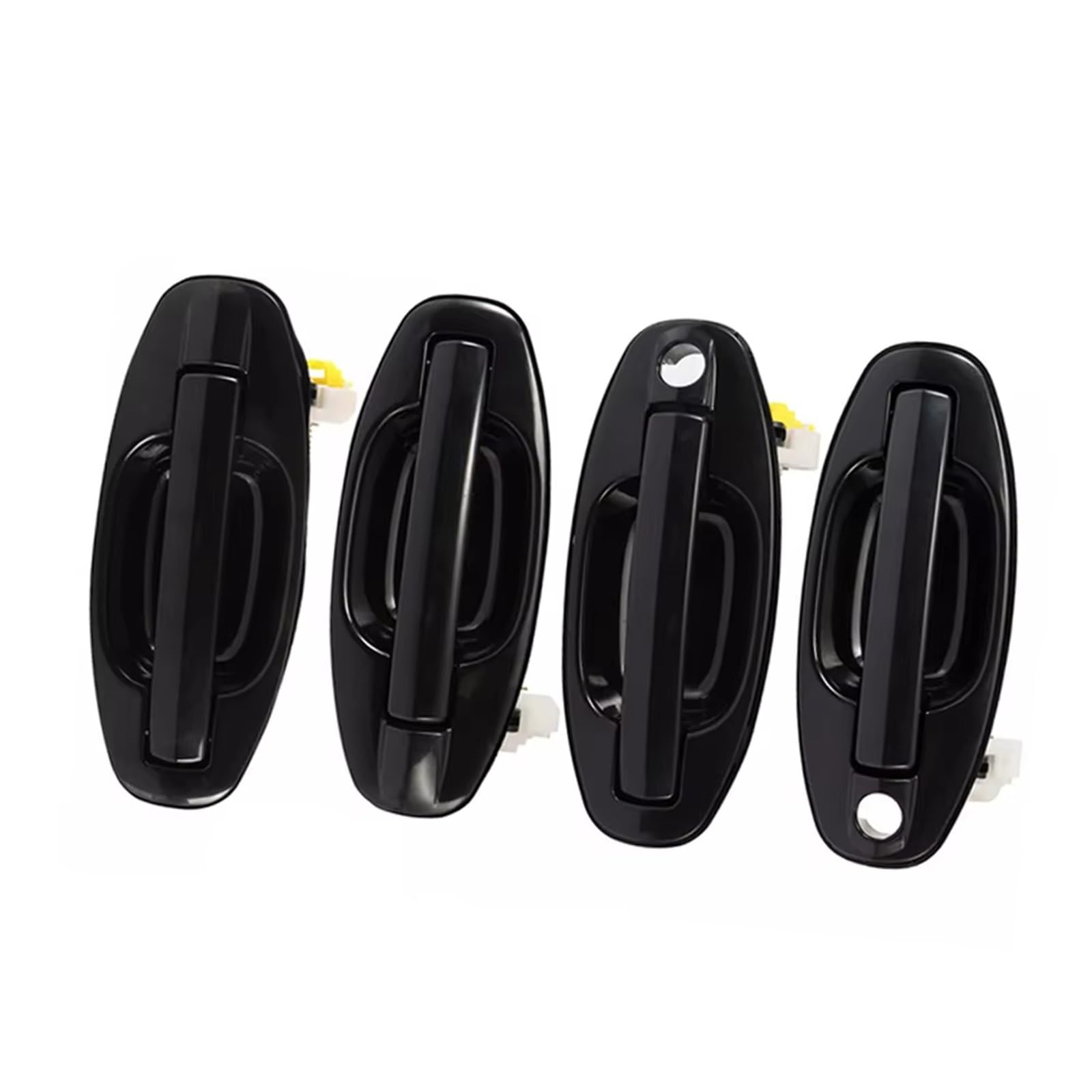 Qjahxkf Replacement Exterior Door Handles 4piece Outside Exterior Door Handle 8265026000 8266026000 for Hyundai for Santa for Fe 2001 2002 2003 2004 2005 2006 Outer Handle