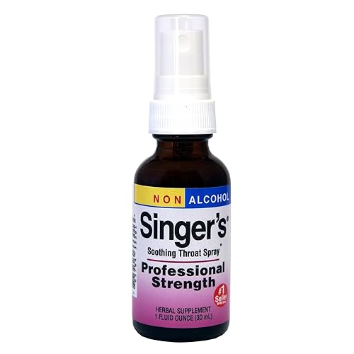 Herbs Etc. Singer's Saving Grace Professional Strength Non-Alcohol Spray - Herbal Support for Soothing Throat - Throat Comfort Spray with Yerba Mansa & Licorice - 1 fl oz (About 75 Servings) - Yerba Mansa & Licorice - 1 Fl Oz (Pack of 1)