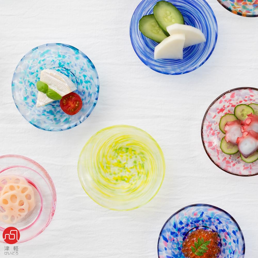 Tsugaru Vidro Nanohana Glass Small Plate