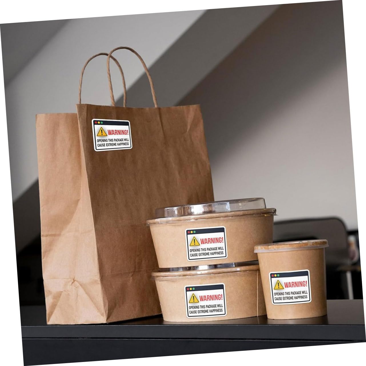 Operitacx 5rouleaux Autocollants Étiquettes Adhésives Rectangulaires Pour Enveloppes Et Colis Décalcomanies De Extrême Pour Artisanat Et Petites Entreprises Stickers