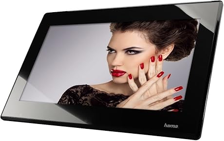 Hama Digitaler Bilderrahmen Slim mit Musik-Video-Wiedergabe 396 156 Zoll Full HD HDMI USB SDSDHCMMC-Kartenslot MP3 mit Fernbedienung schwarz Hama Digitaler Bilderrahmen Slim mit Musik-Video-Wiedergabe 396 156 Zoll Full HD HDMI USB SDSDHCMMC-Kartenslot MP3 mit Fernbedienung schwarz