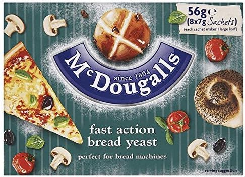 McDougalls Dried Yeast Sachets Fast Action 8 x 7g