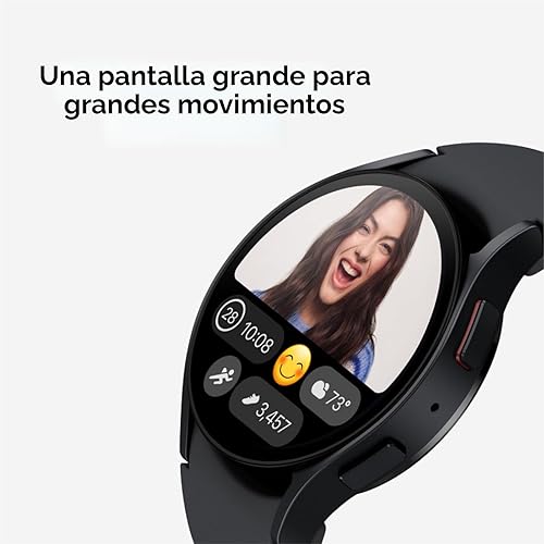 Miniatura 4 de SAMSUNG Galaxy Watch 6 - Reloj inteligente Bluetooth de 1.575 in con rastreador de fitness, zonas de recursos humanos personalizadas, entrenamiento