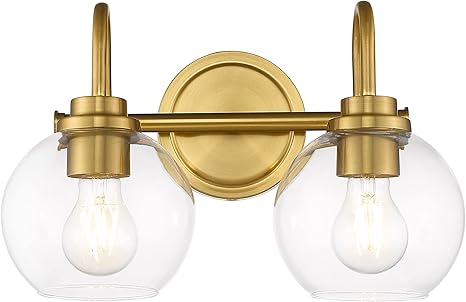 Brushed gold light fixtures Clearance
