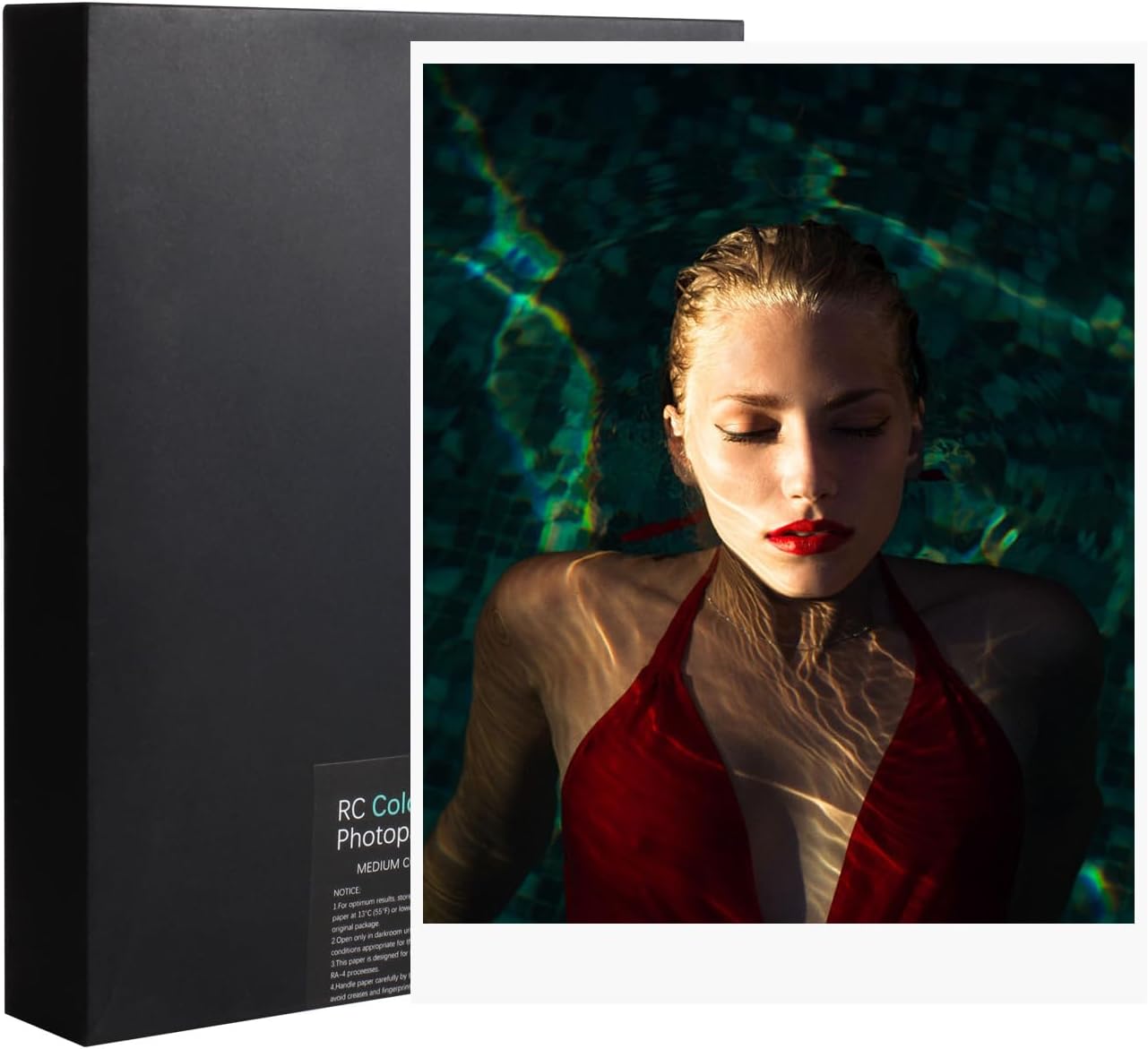 eTone RC Color Enlarging Photopaper RA4 Handmade Magnifying Paper State-of-The-Art,Silver-Halide Paper 6 X 8-50 Sheets - Matt Surface-Warm Color.