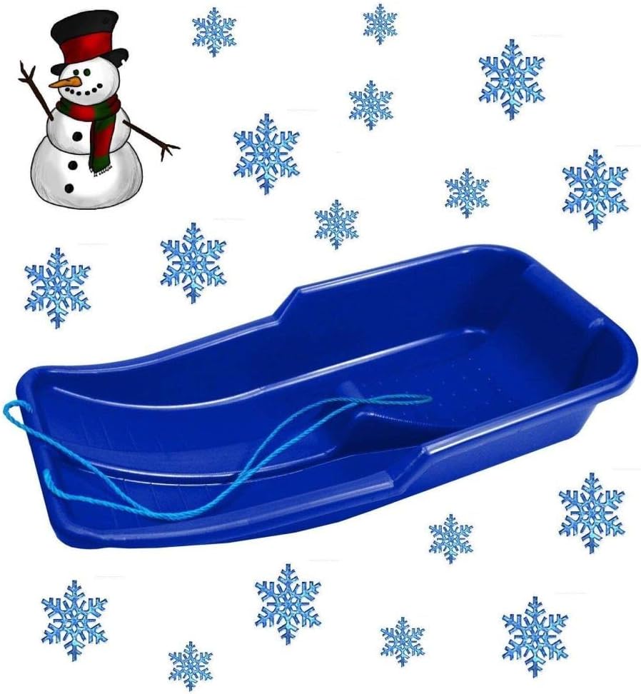 slitta da neve per bambini con corda