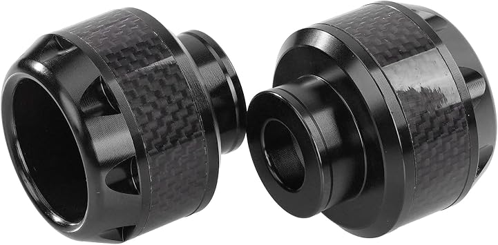 2Pcs Fork Frame Sliders Crash for Lifan E3 2020-2026,Protectors Wheel Crash Protector Falling Protection Safety Gear Shock Aluminum Alloy Material,Black