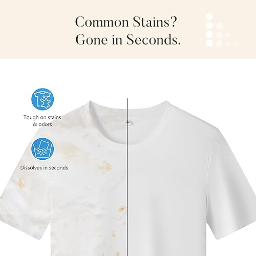 Miniatura 3 de Sábanas de detergente para ropa  Sábanas ecológicas para lavandería, sábanas hipoalergénicas, aroma libre y transparente, para hoteles, dormitorios,