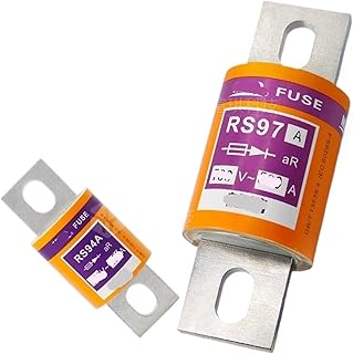 1PCS Fuse RS94A RS97A Round Tube Spiral Fuse 150A 500A Fast Fuse (Size : RS94A 500V/160A)