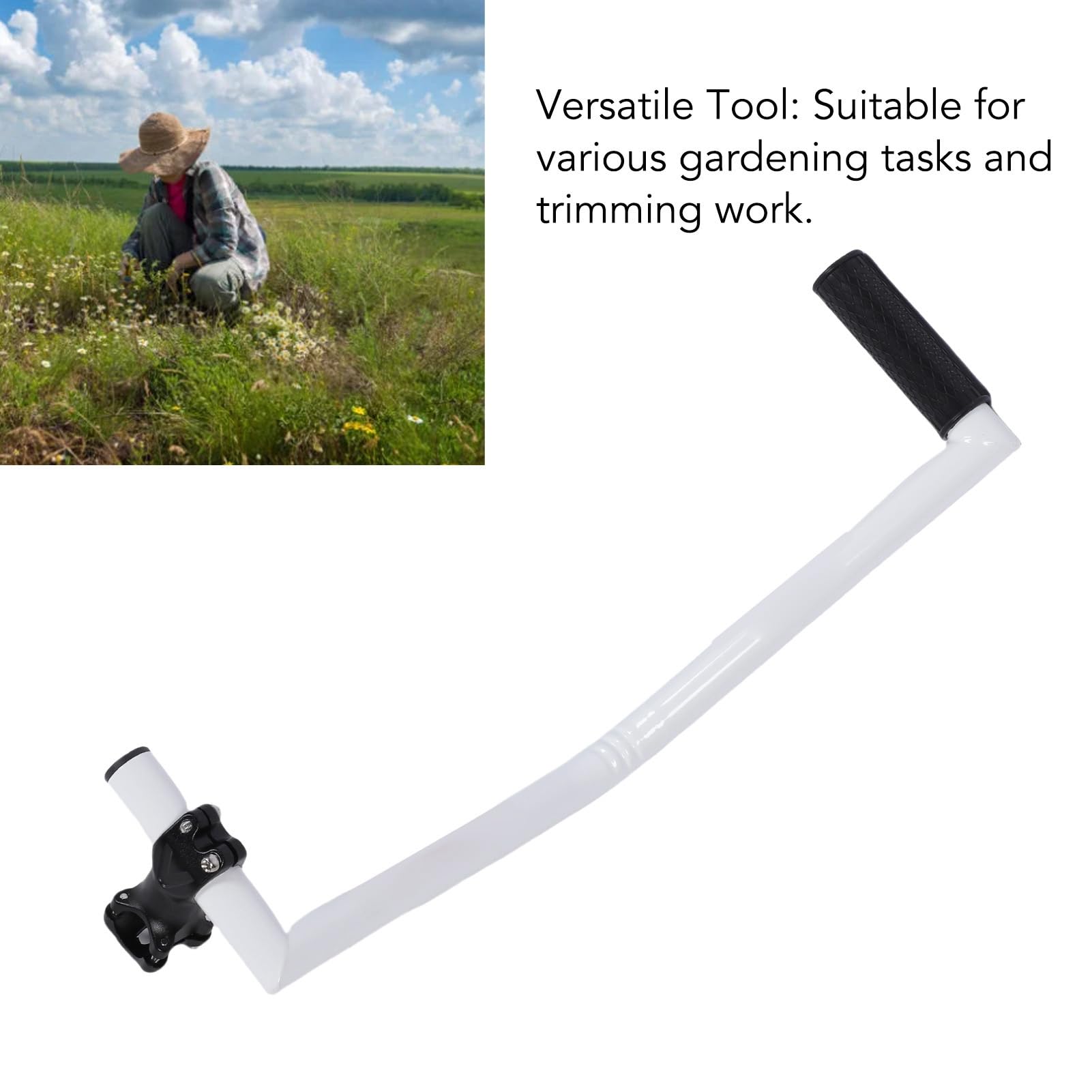 HEEPDD Recortadora con Ergonómico, de Repuesto, de Aleación de Aluminio para Weed Wacker