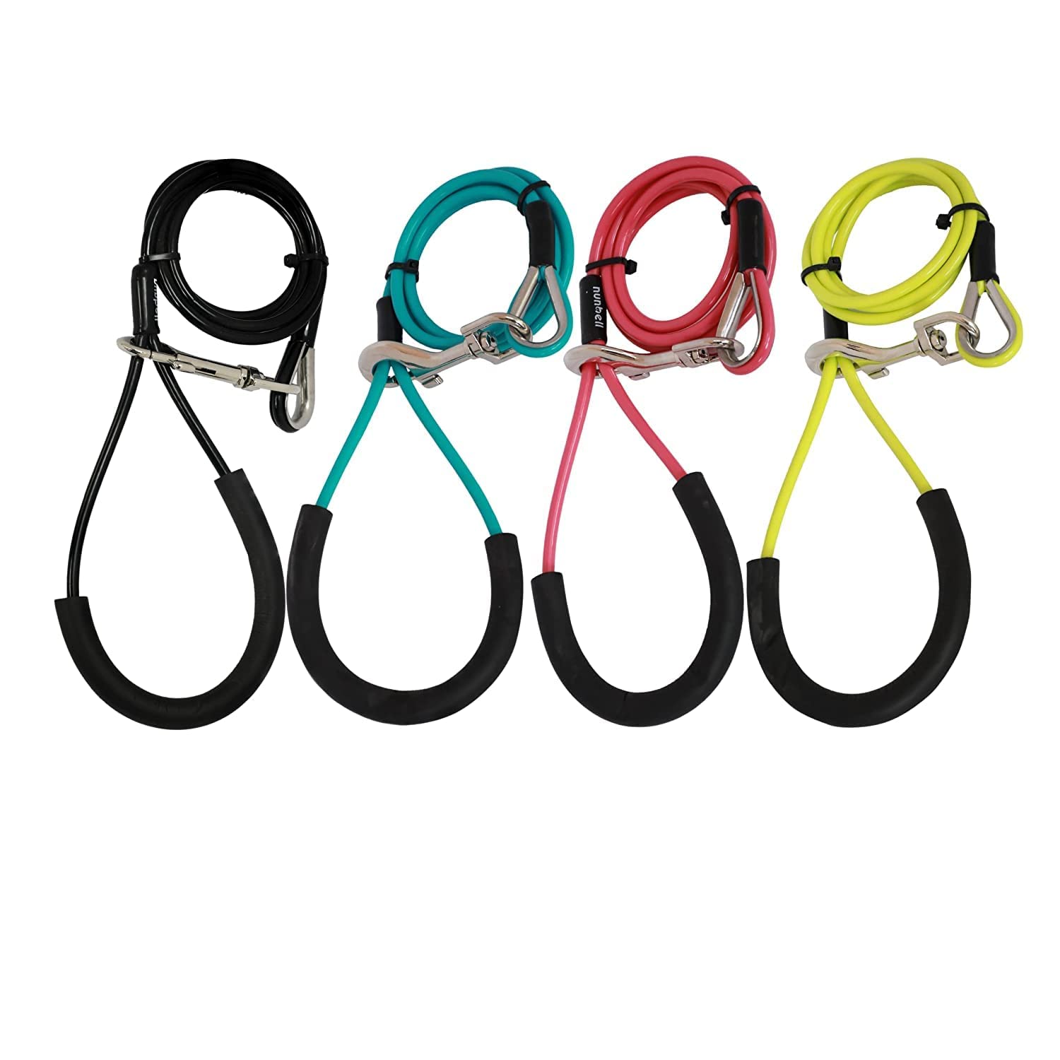 Dog TrustDurable and Non-Toxic Steel Wire Chew Proof Leash, Stainless Steel Hook with Rubber Hand Grip for Dogs & Puppies (Color May Vary) (B09NRNN2S8) Amazon Price History, Amazon Price Tracker