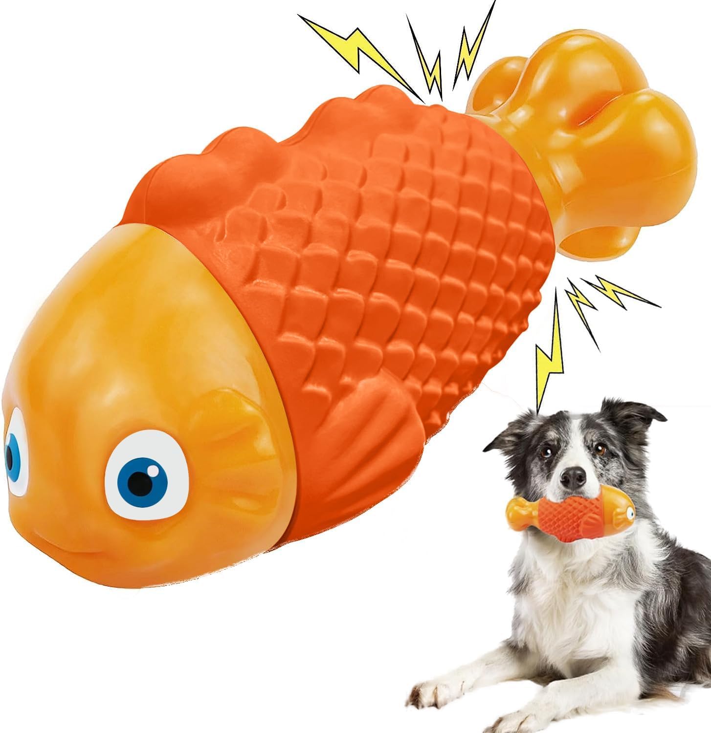 WinTour Indestructible Dog Toys for Aggressive Chewers, Tough Chew Toys for Medium &amp; Large Breeds, Squeaky and Durable Chewers for Large Dogs
