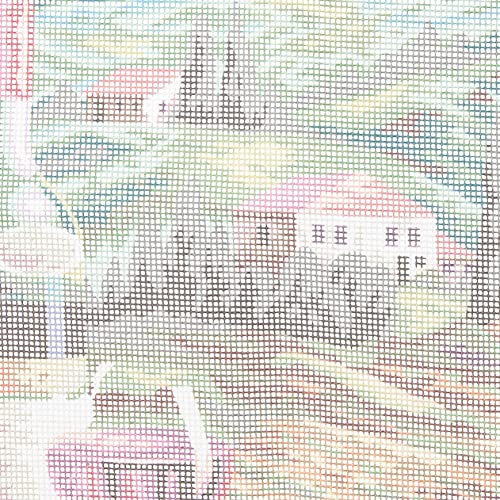Image of Dimensions Needlepoint Kit, Tuscan View, 12 inch x 16 inch