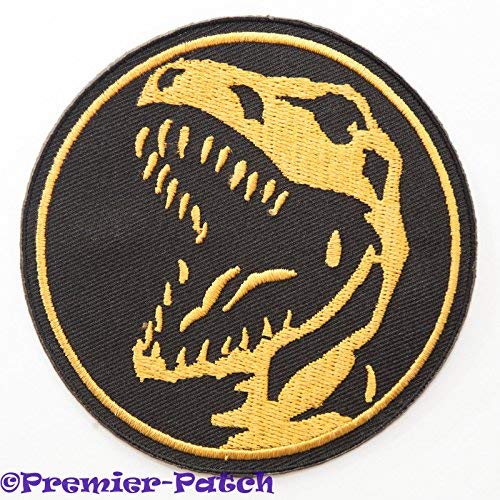 Buy Mighty Morphin Power Rangers Embroidered Iron on Patch/Red Ranger T ...