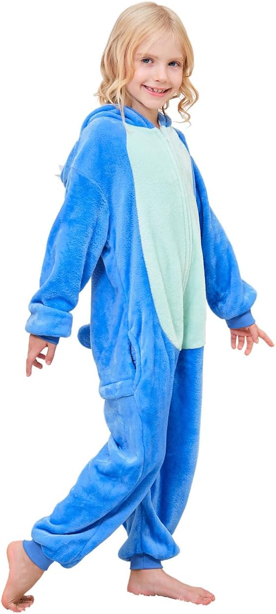 Kids Animal Onesie Pajamas Halloween Costume Cosplay Sleepwear - Image 2