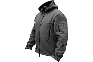 ReFire Gear Ghost Call of Duty Costume Men's Warm Military Tactical Sport Fleece Hoodie Jacket