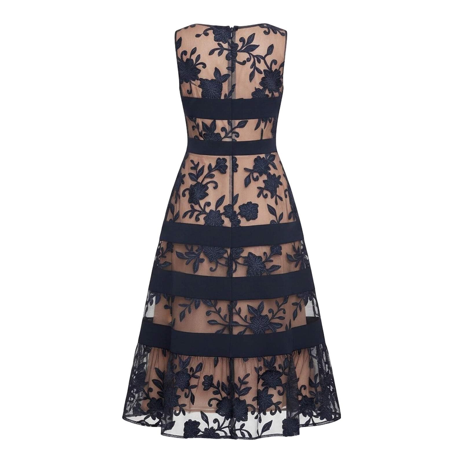 Robe de soirée élégante en Tulle Noir avec Jupe Longue Fluide en Satin pour Occasions Formelles