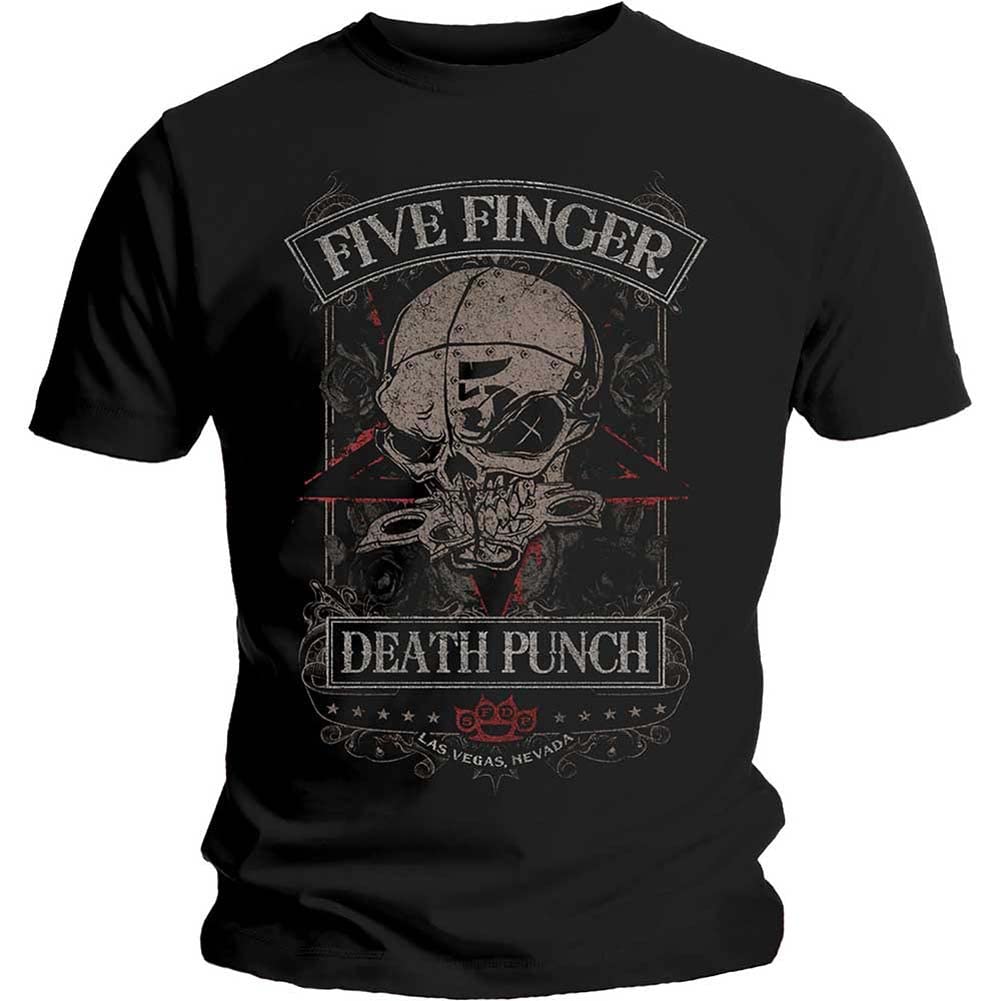Five Finger Death Punch Men's Black 39;S Wicked T-Shirt