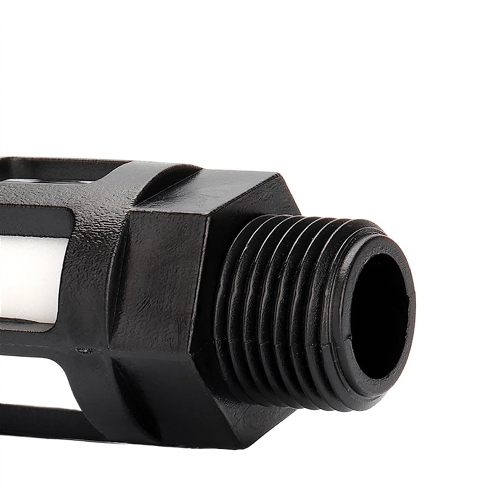 Silenziatori Pneumatici, marmitte, silenziatori Filtro antirumore con Filettatura Maschio Slip Lock for Pompa nebulizzatrice Nera(Psl-04-02)