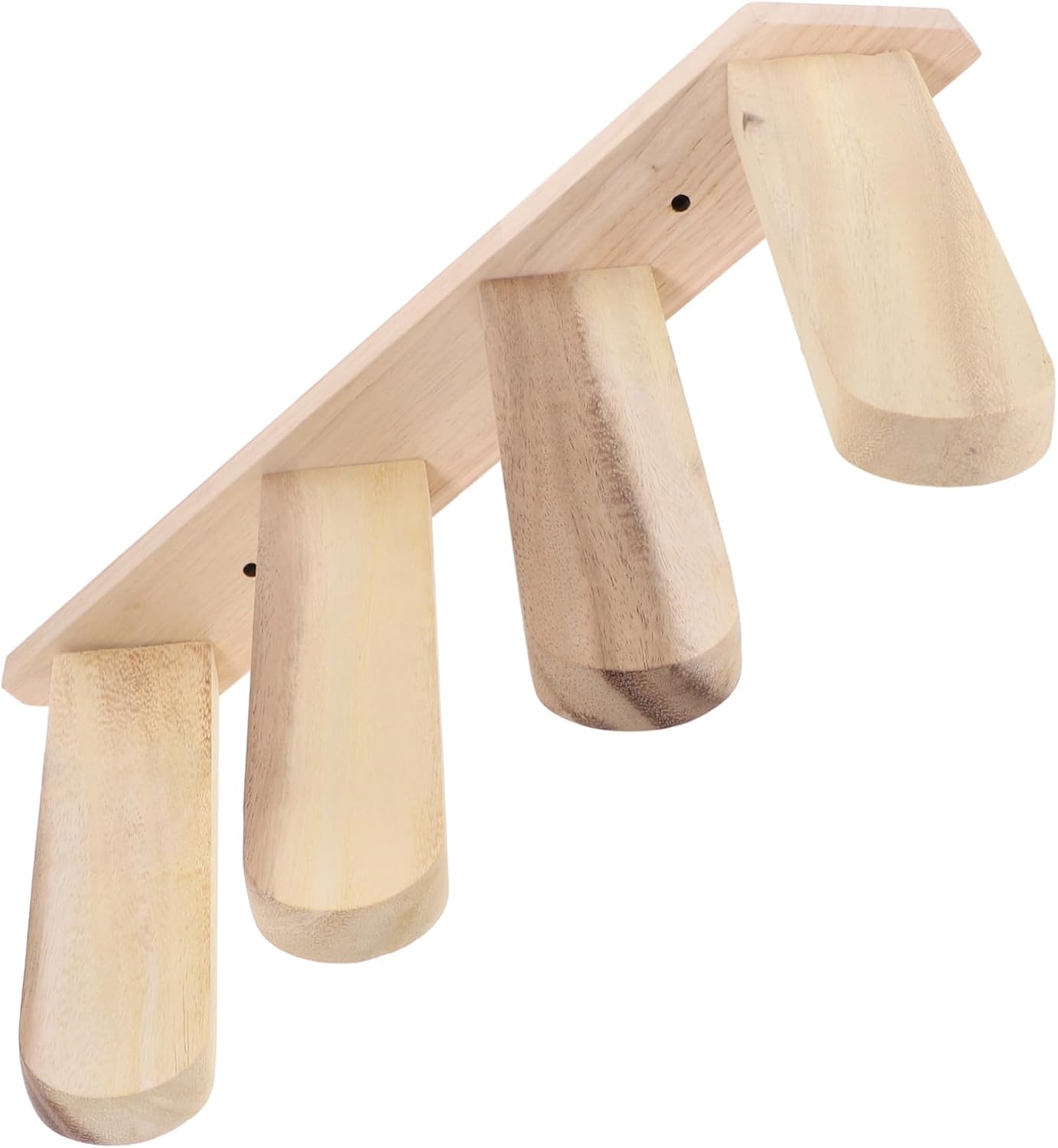 Wall Mounted Wooden Cat Climbing Board with Steps Indoor Cat Wall Shelf Lightweight Pet Supply and Active Jumping Space Home Decoration