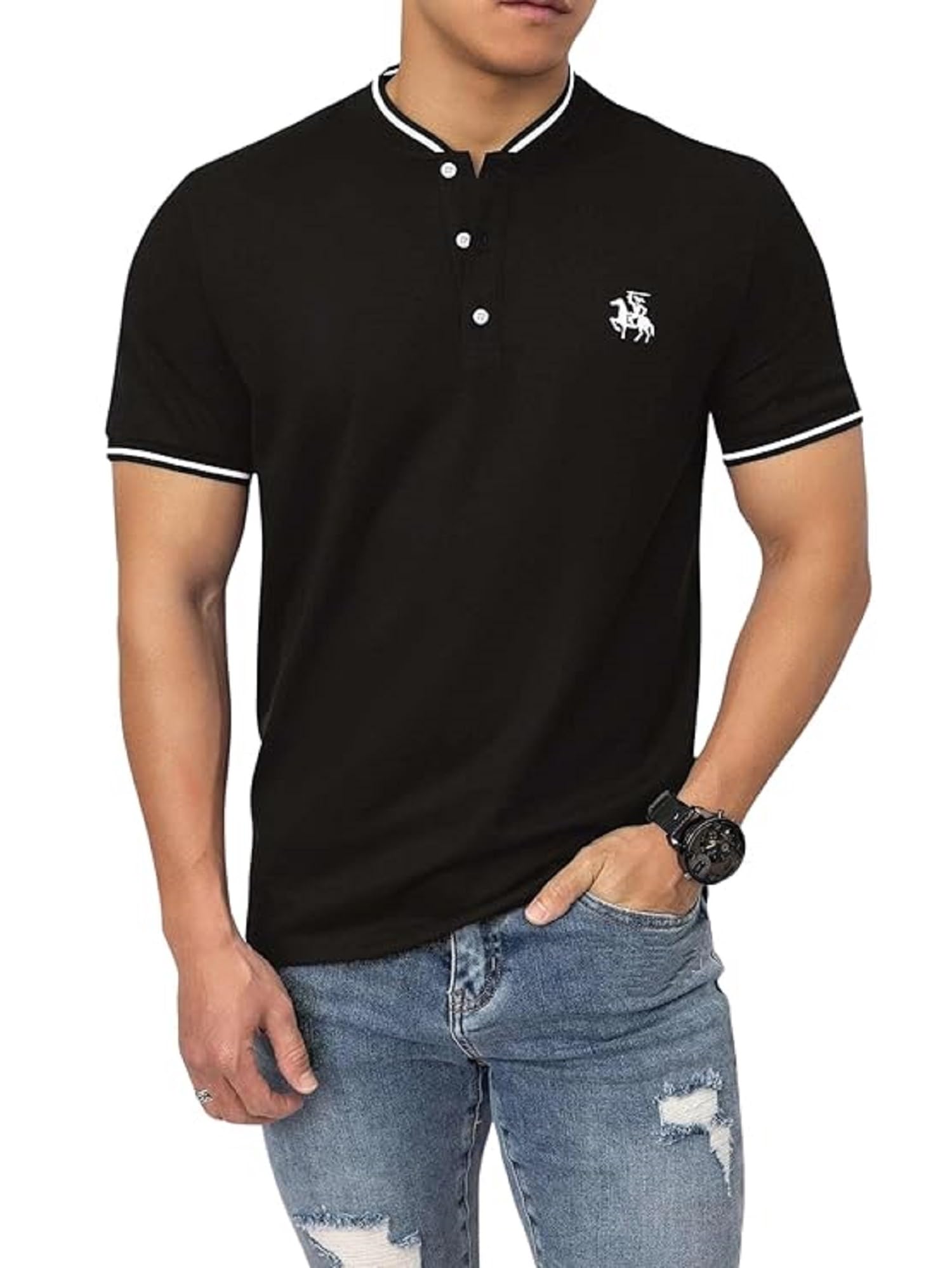 LymioMen T-Shirt || T-Shirt for Men || Polo T Shirt (Polo-06-10)