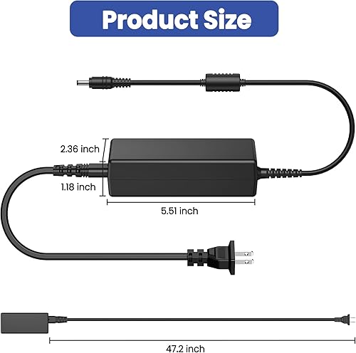 Miniatura 3 de Adaptador de CA para lámpara LED de 18 G, cargador de fuente de alimentación, cargador para lámpara LED de esmalte de gel de remojo