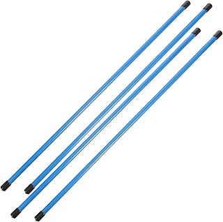 Balacoo 4pcs Golf Direction Stick Club Alignment Stick Golf Alignment Aid Golf Alignment Stick Training Sticks Golf Training Aids Alignment Sticks Composite Fiber Multifunction Joystick