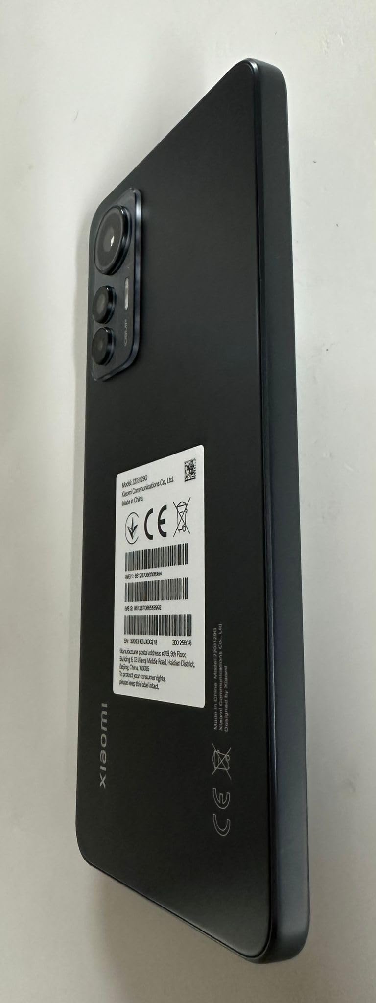 Xiaomi 12 Lite 8/256GB Negro Libre