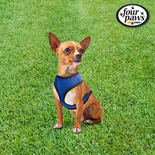 Image of Four Paws Comfort Control Dog Harness Blue Small