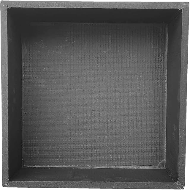 my own brand Deepest Shower Niche Available Customisable Depth Tileable Shampoo Cubby Recessed Shower, Wetroom Alcove Shelf, Strong, Lightweight and Waterproof. (XPS 300 x 300 x 125mm), Black