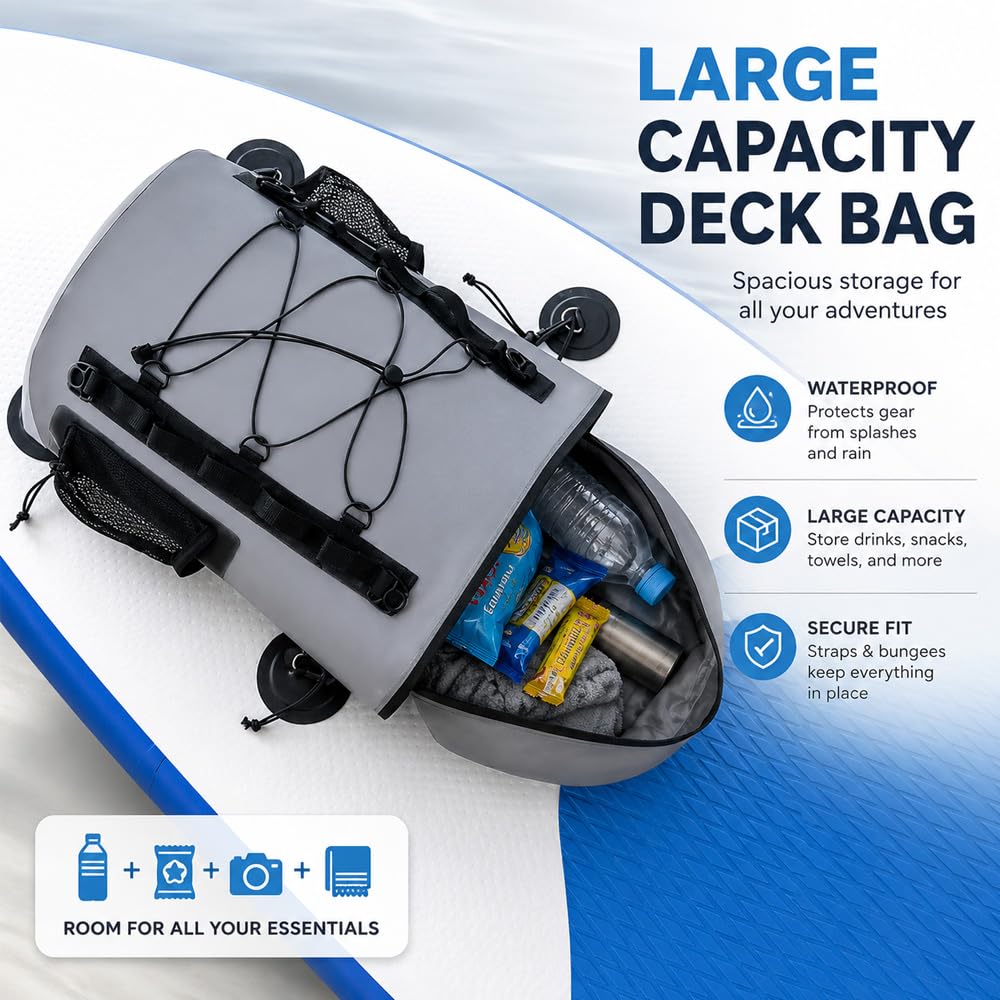 Sac De Pont Kayak pour Cambridge Kayaks Discovery 10ft Pro 2024–2026