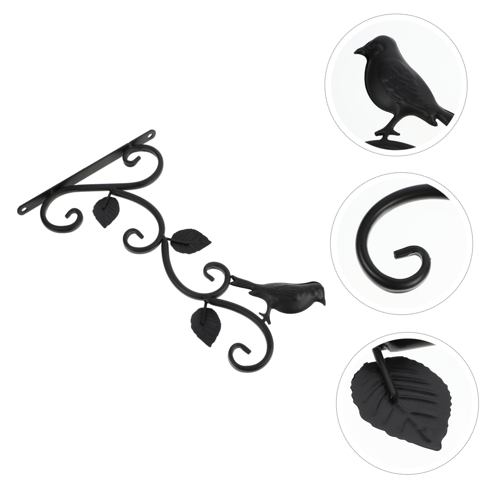 Generico Supporto per fiori3 Pezzi Ganci per Gabbia sospesa mensola per Piante Decorazione della Stanza goblincore Decorazione da Appendere per Uccelli mangiatoia per Uccelli appesa Ganci da soffitto