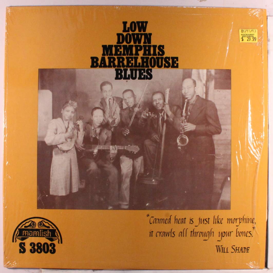 low down memphis barrelhouse blues 1928-1935 LP