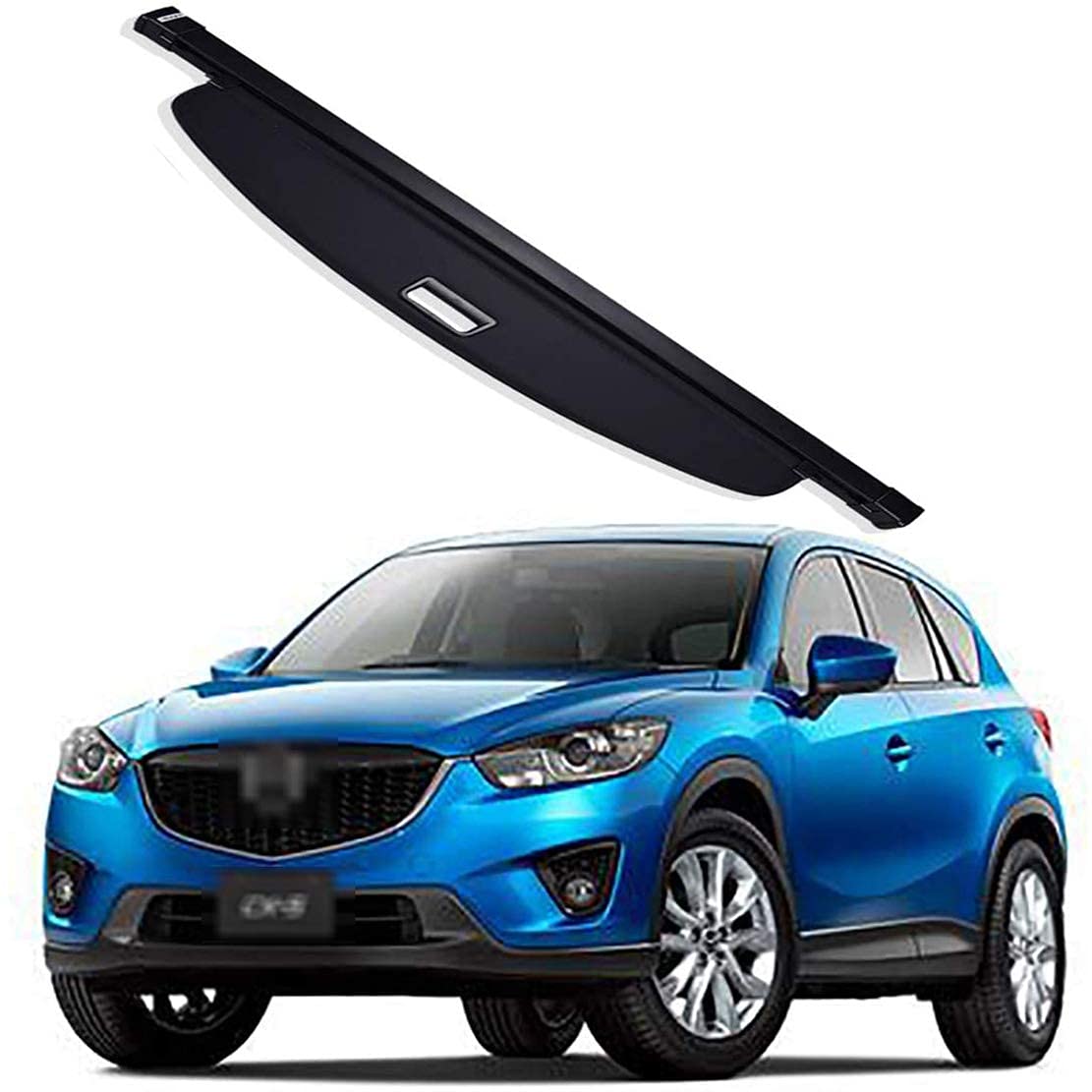Buy for Mazda CX5 2018 Car Retractable Rear Cargo Cover Trunk Parcel