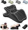 2026 New Ergonomic Support Pillow, 27° Angle Wedge Pillow for Neck Back, Hip Posture Alignment, High Density Memory Foam Wedge Cushion, for Sitting Reading Lounging