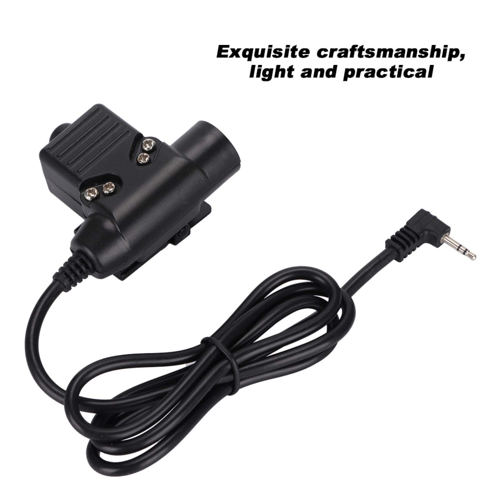 パ*尉様 激レア!! 米軍放出品 実物TEA製 U94 PTTスイッチケーブル 17030331 激レア!! 米軍放出品 TEA製 タクティカル U94 PTTスイッチ