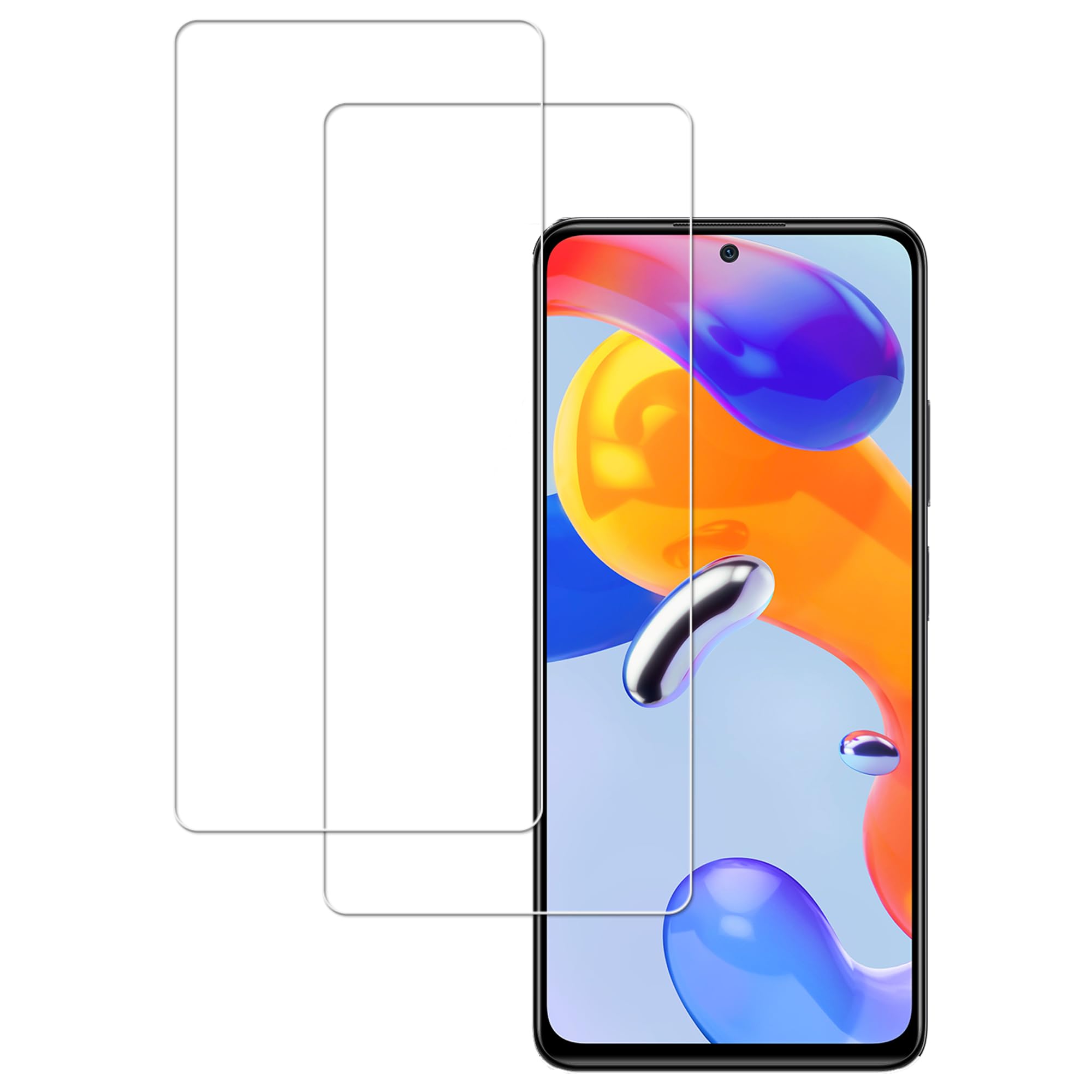 Amazon | 【2枚セット】KPNS 日本素材製 強化ガラス Xiaomi Redmi Note