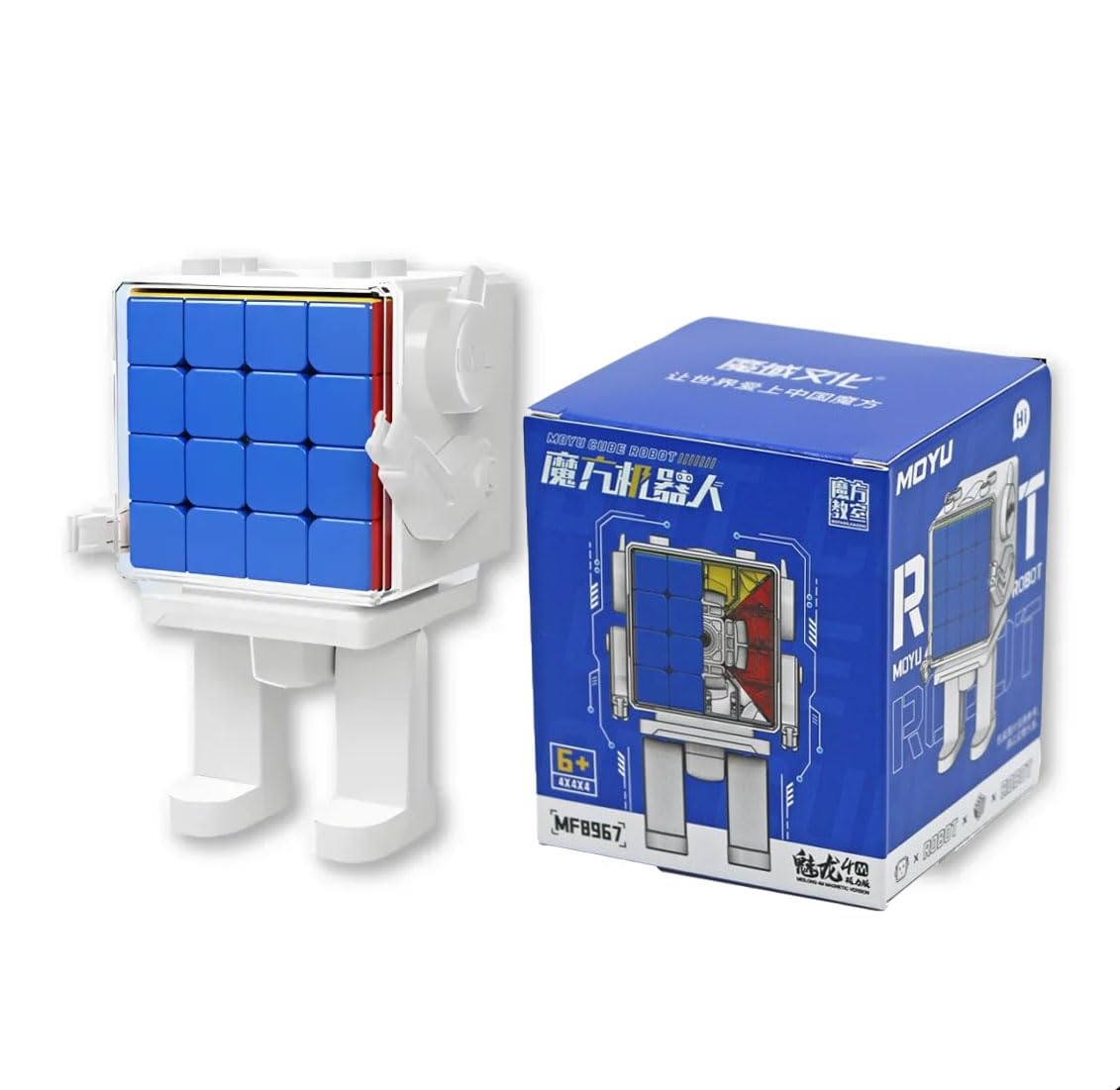 MoYu MF8967 Meilong Cube Robot 4x4 Magnetic Stickerless Cube (M4 Robot-Shape Display Box) (B0DBVV7H2S) Amazon Price History, Amazon Price Tracker