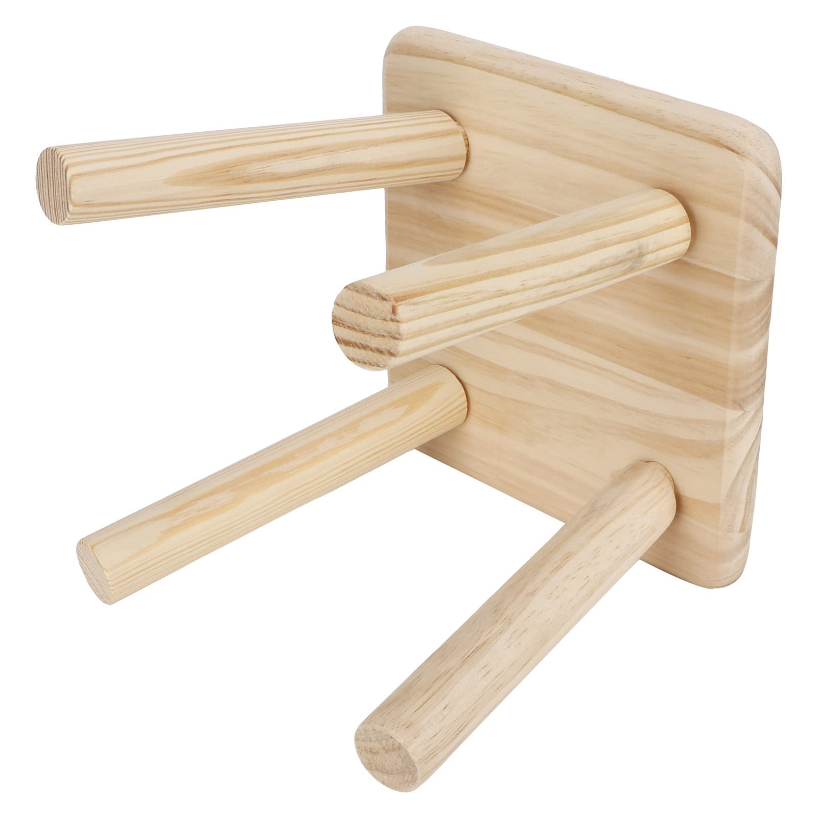 Qcwwy Taburete de Muebles de Bricolaje para Niños y Niños | Banco Infantil con Capacidad de Carga Fuerte | Fácil de Transportar para Jardín y Balcón (Taburete Cuadrado montado en Color