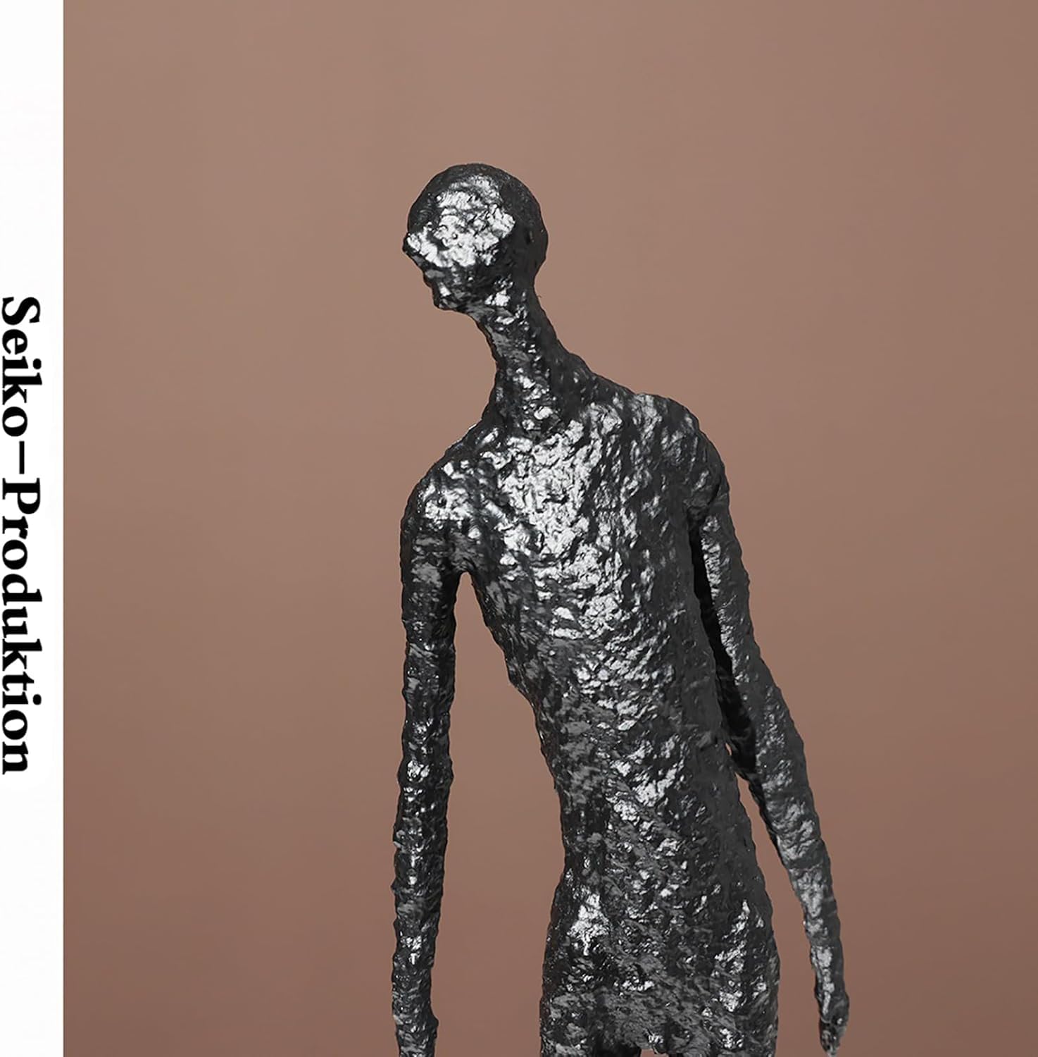 Amazon.co.jp: 金属装飾置物彫刻、シュルレアリスム像デコアートマン