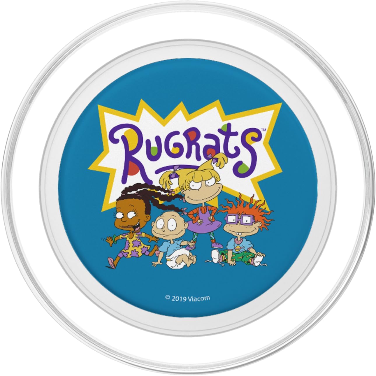 Rugrats Group Shot Logo PopSockets MagSafe PopGrip for iPhone